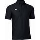 UAチーム アーマー ポロ (ボタンダウン) UA TEAM ARMOUR POLO (BUTTON DOWN) 1384777 001 BLK/WHT XXLサイズ [アウトドア シャツ ユニセックス]