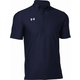 UAチーム アーマー ポロ (ボタンダウン) UA TEAM ARMOUR POLO (BUTTON DOWN) 1384777 410 MDN/WHT 3XLサイズ [アウトドア シャツ ユニセックス]