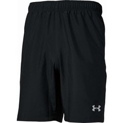 UAチーム ウーブンショーツ UA TEAM WOVEN SHORTS 1384778 001 BLK XXLサイズ [フィットネス ハーフパンツ ユニセックス]