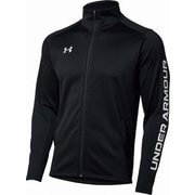 UAチーム サッカー ニット フルジップ トップス UA TEAM SOCCER KNIT FULL ZIP TOPS 1384780 001 BLK SMサイズ [サッカー ジャケット メンズ]