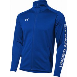 UAチーム サッカー ニット フルジップ トップス UA TEAM SOCCER KNIT FULL ZIP TOPS 1384780 400 RYL MDサイズ [サッカー ジャケット メンズ]