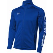 UAチーム サッカー ニット フルジップ トップス UA TEAM SOCCER KNIT FULL ZIP TOPS 1384780 400 RYL MDサイズ [サッカー ジャケット メンズ]