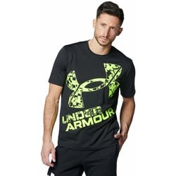 ヨドバシ.com - アンダーアーマー UNDER ARMOUR UAテック XLロゴ ショートスリーブTシャツ 1384796 Black/High  Vis Yellow(002) XXLサイズ [フィットネス 半袖シャツ メンズ] 通販【全品無料配達】