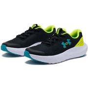 サージ4 BGS Surge 4 3027103 Black/High Vis Yellow(003) 24.5cm [ランニングシューズ キッズ]