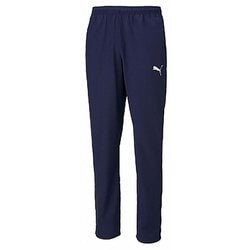 TEAMRISE ウーブンパンツ 657645 06 PEACOAT-PUMA WHITE Lサイズ [サッカー フットサル パンツ メンズ]