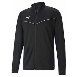 TEAMRISE トレーニングジャケット 657647 03 PUMA BLACK-PUMA WHITE Sサイズ [サッカーフットサル ジャケット メンズ]