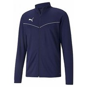 TEAMRISE トレーニングジャケット 657647 06 PEACOAT-PUMA WHITE Lサイズ [サッカーフットサル ジャケット メンズ]