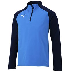 TEAMLIGA 1/4 ジップトップ 658017 06 Peacoat-Electric Blue Lemonade XLサイズ [サッカーフットサル ジャケット メンズ]