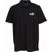 ESS ポリ 半袖 ポロシャツ 680694 01 PUMA Black Lサイズ [ランニングウェア シャツ メンズ]