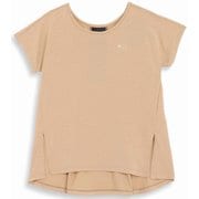トレーニング トレイン エッジ 半袖 Tシャツ 525274 83 Prairie Tan Lサイズ [フィットネス ヨガ シャツ レディース]