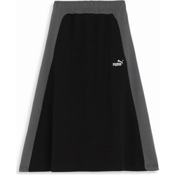 CORE HERITAGE ニット ロング スカート 680703 01 PUMA Black Lサイズ [アウトドア スカート]
