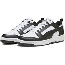 リバウンド V6 ロウ スニーカー 392328 01 PUMA White-PUMA Black-PUMA White 27cm [スニーカー ユニセックス]