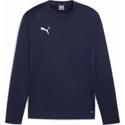 TEAMGOAL マルチ スウェット 659450 06 PUMA NAVY/DEEP BLUE Mサイズ [フィットネス スウェット メンズ]