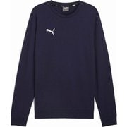TEAMGOAL カジュアル クルーネックスウェット 659332 06 PUMA NAVY Sサイズ [アウトドア スウェット メンズ]