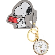 PEANUTS 巻きつきキーチェーンウォッチ PNT039-2 GY