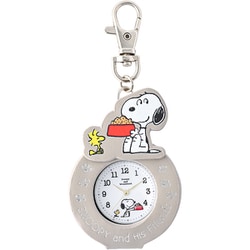 PEANUTS ダイカットキーチェーン PNT030-2 GY