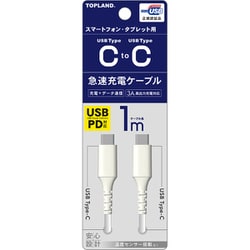 Type-CtoC ケーブル 1M ホワイト CHTCCBC100-WT