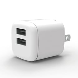 Type-Cコンセント用充電器2.4A CHCAC24-WT