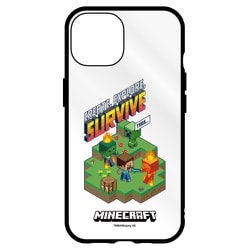 CMC-01B [IIIIfitクリアケース iPhone 15用 マインクラフト Bタイプ]