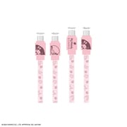 USB Type-C to USB Type-Cケーブル PD60W対応 USB2.0 1.2m サンリオキャラクターズ マイメロディ SANG-396MM