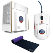 Starfield コラボセット(エアフローPCケース H5 Flow+ゲーミングマウス LIFT 2+特大マウスパッド MXL900) CC-H51FW-SF-SET