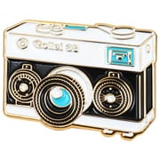 RL-032-GD [ローライ 公式プロダクト Rollei カメラ型ピンバッジ Rollei35 ゴールド]
