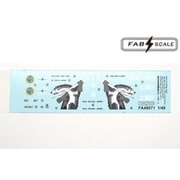 FAB48071 1/48 F-16CJ ワイルドウィーゼル2022年 パシフィックデモチーム スペシャルテールスキームデカール [プラモデル用品]