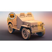 PD48089 1/48 米・ウイリスMB・装甲型2 [組立式プラスチックモデル]