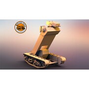 PD72154 1/72 英・プレィング・マァンティス試作機関銃運搬車 [組立式プラスチックモデル]