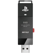 外付けSSD スティック型 SSD-SAOシリーズ 1TB USB 3.2(Gen2)対応 USB-A接続 直挿し(ケーブルレス) スライド式 耐衝撃 ブラック PlayStation公式ライセンス SSD-SAO1.0U3-B