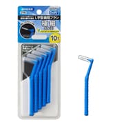 B-D4672 デイリーキャップ付L字歯間ブラシ 10本入(極細SS)