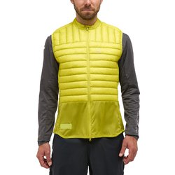 HAGLOFS ダウンベスト 青 黄 ノースリーブ