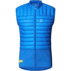 リム インテンス トレイル ダウン ベスト L.I.M Intense Trail Down Vest Men 607185 5Q1 Electric Blue Lサイズ [アウトドア ダウンベスト メンズ]
