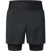 リム インテンス トレイル 2イン1 ショーツ L.I.M Intense Trail 2-in-1 Shorts Men 607198 2C5 True Black Mサイズ [アウトドア ショートパンツ メンズ]