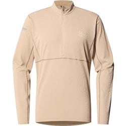 リム テンポ トレイル ハーフジップ L.I.M Tempo Trail Halfzip Men 607189 007 Sand Sサイズ [アウトドア カットソー メンズ]