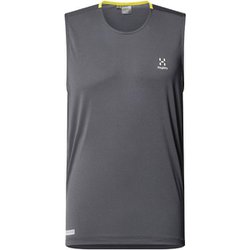 リム テンポ トレイル タンク L.I.M Tempo Trail Tank M 607210 2AT Magnetite Lサイズ [ランニングウェア シャツ メンズ]