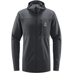 リム ミッド ファスト フード L.I.M Mid Fast Hood Men 605366 2AT Magnetite Lサイズ [アウトドア フリース メンズ]