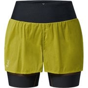 リム インテンス トレイル 2イン1 ショーツ L.I.M Intense Trail 2-in-1 Shorts Women 607203 5QC Aurora/Teak Brown Sサイズ [アウトドア ショートパンツ レディース]