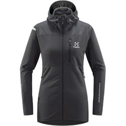 リム ミッド ファスト フード L.I.M Mid Fast Hood Women 605367 2AT Magnetite Sサイズ [アウトドア フリース レディース]