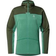 ロック フラッシュ ミッド フード ROC Flash Mid Hood Men 607070 5QO Seaweed Green/Dk Jel Mサイズ [アウトドア フリース メンズ]