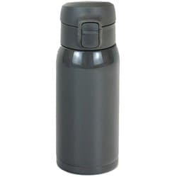 モテコ 保冷 保温 ワンタッチ栓 マグボトル 350ml グレー RH-1673