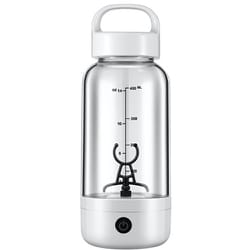 DP-25500/WH [電動プロテインシェイカー 400ml 充電式 取手付き ホワイト]