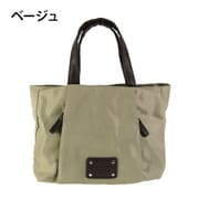 4876-01 ベージュ [SOFIA VALENTINO（ソフィアヴァレンチノ） 縦ファスナーポケット付手提げ]