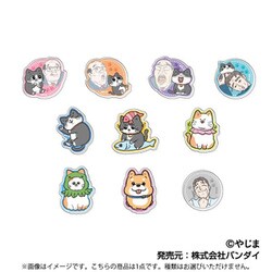 ねこに転生したおじさん アクリルバッジ 1個 [コレクショントイ]