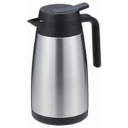 HC-0015 [保温 保冷 ポット 卓上ポット テーブルポット 1000ml ステンレス製 全真空 真空二重構造 シルバー オコット]