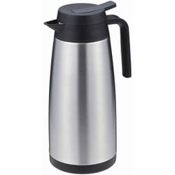 保温 保冷 ポット 卓上ポット テーブルポット 1500ml ステンレス製 全真空 真空二重構造 シルバー オコット HC-0016