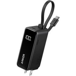 Anker Power Bank （30W, Fusion, Built-In USB-C ケーブル） ブラック A1636N11