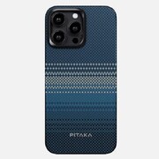 KI1501MOM [アラミド繊維 iPhone 15 Pro Max用 ケース 浮織1500Dアラミド繊維製 Moonrise MagEZ Case 5]