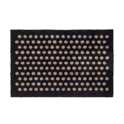 フロアマット 40×60cm ドット ブラック TC-00710