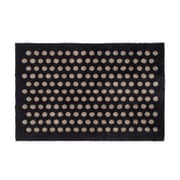 フロアマット 40×60cm ドット ブラック TC-00710